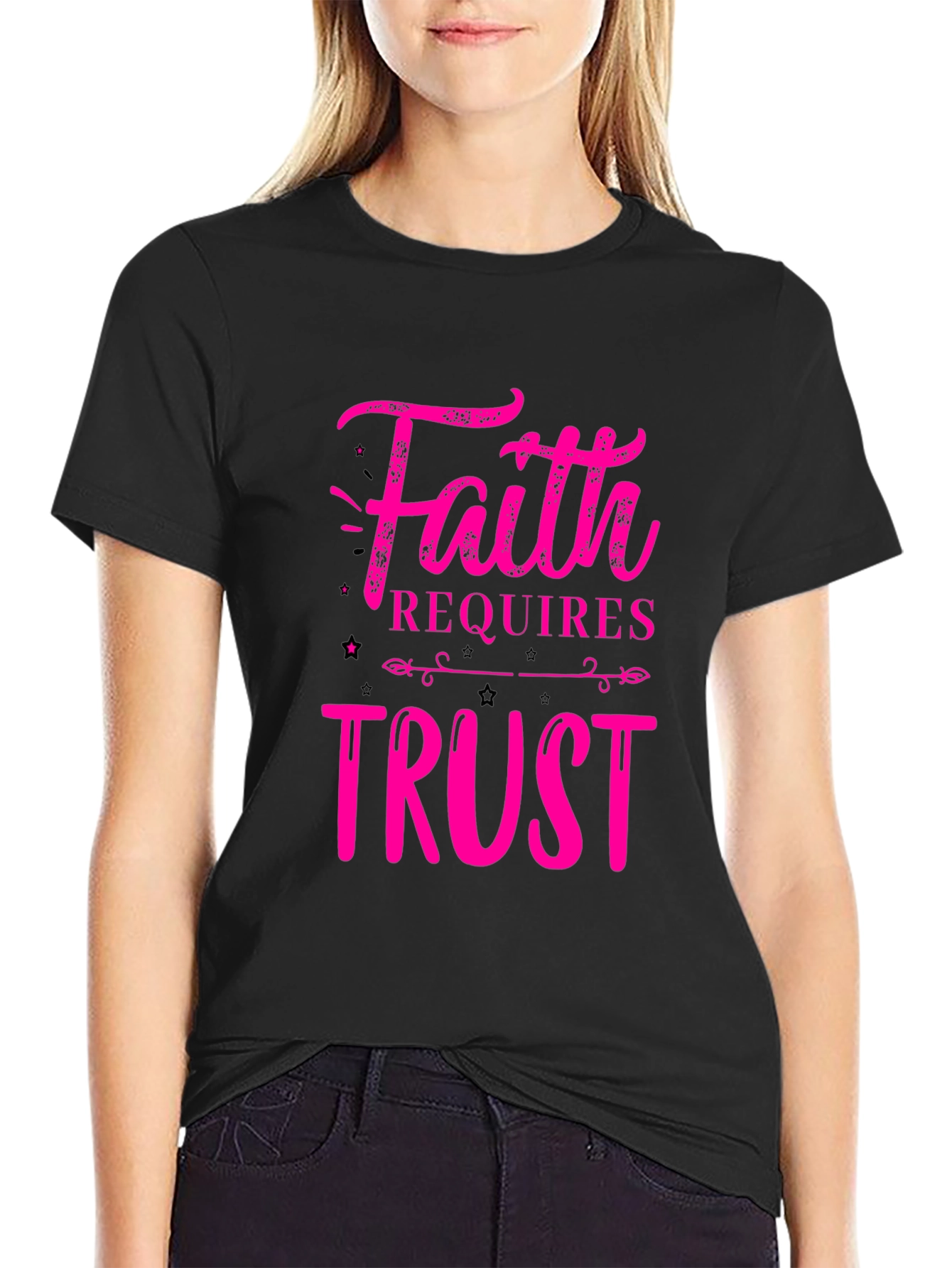Faith Requires Trust Graphic T-Shirt