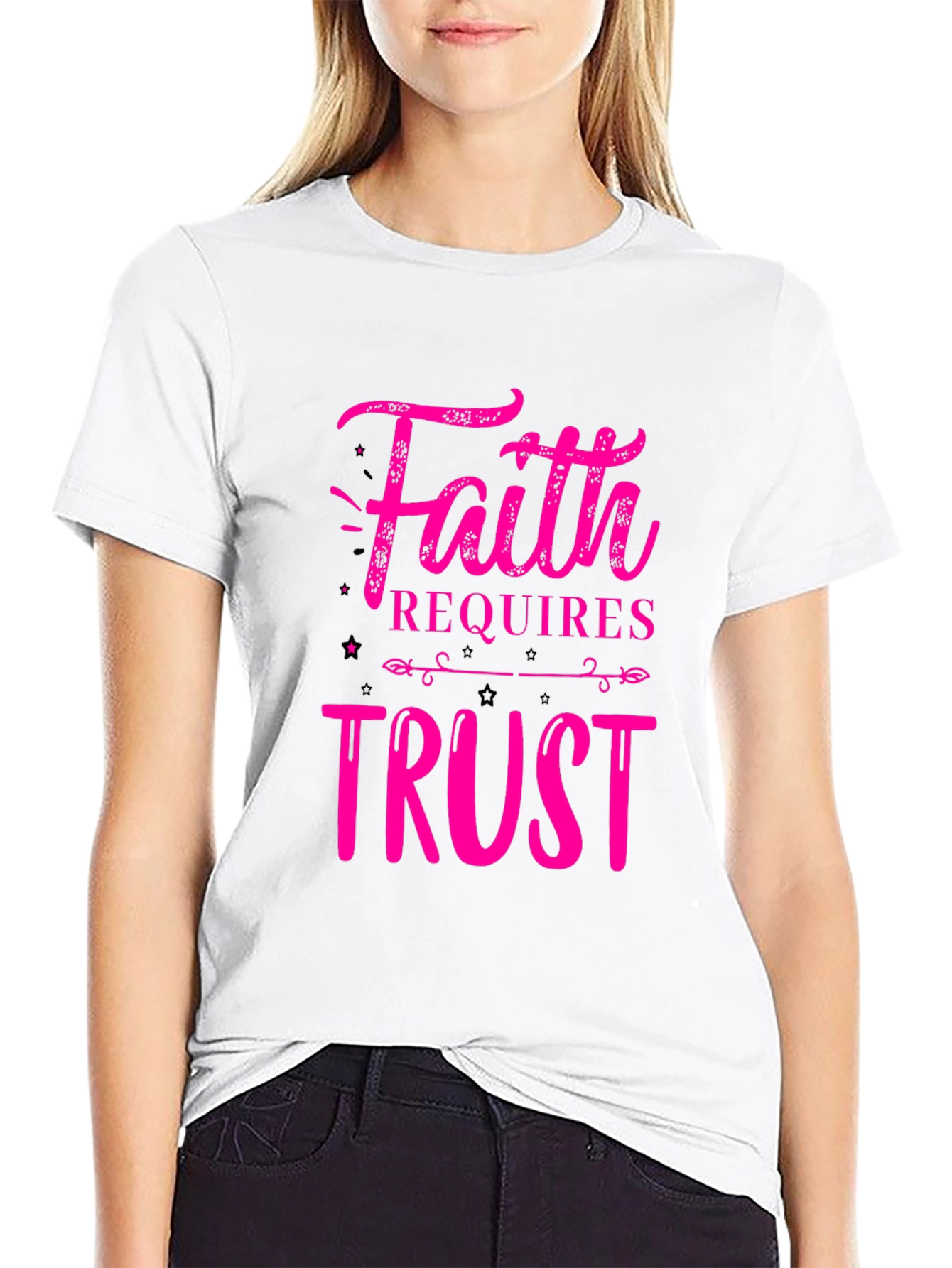 Faith Requires Trust Graphic T-Shirt