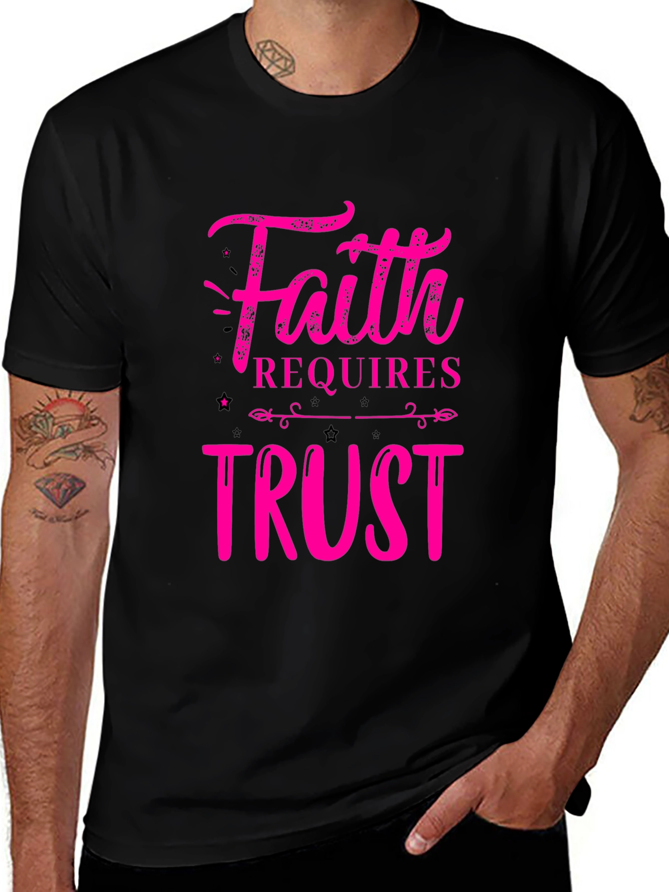 Faith Requires Trust Graphic T-Shirt