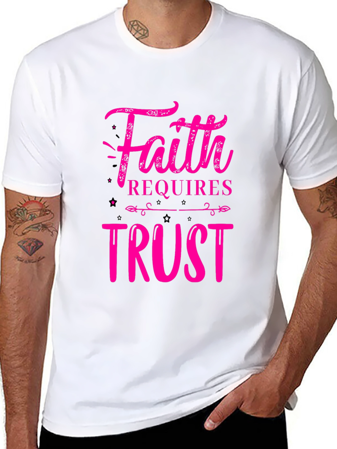 Faith Requires Trust Graphic T-Shirt
