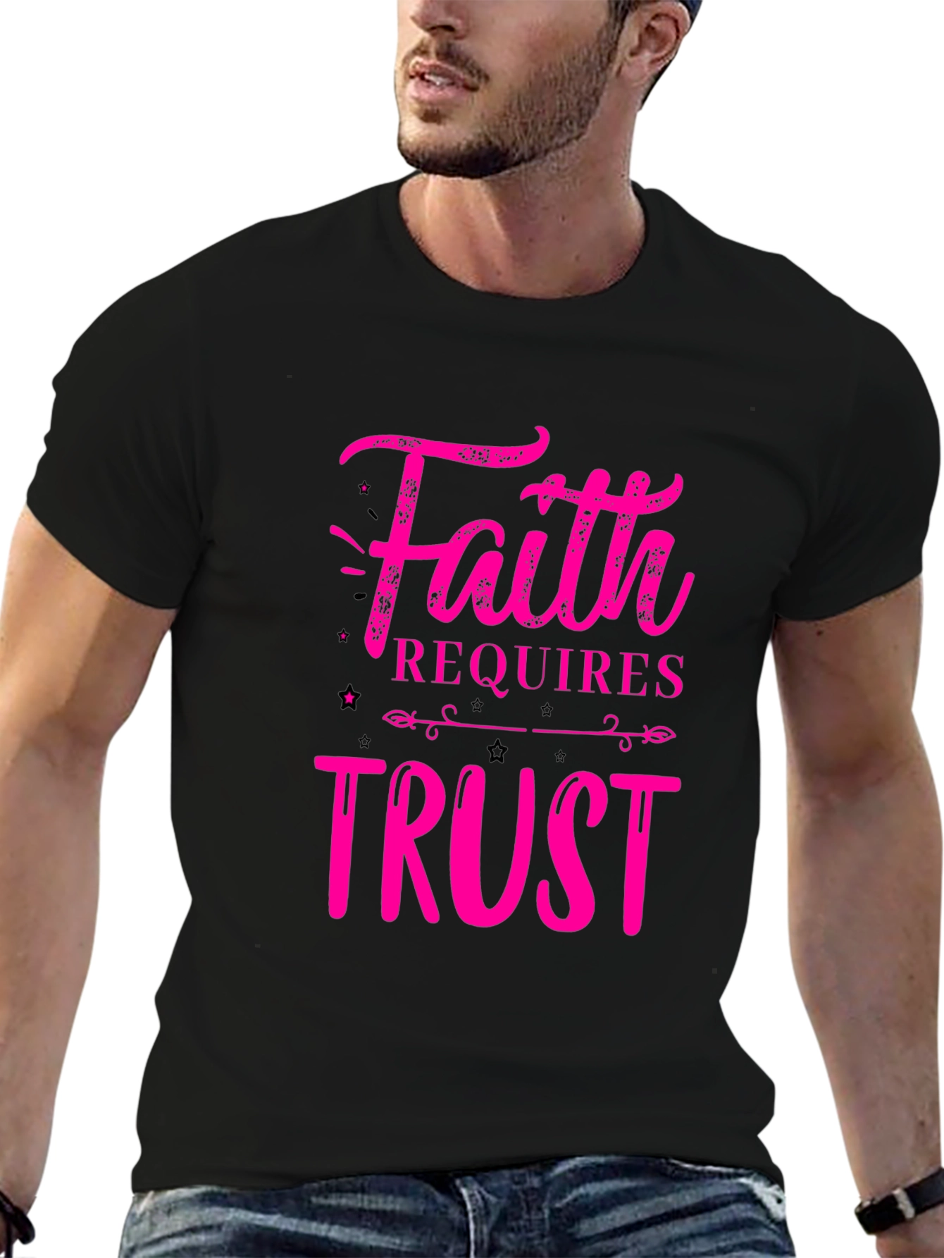 Faith Requires Trust Graphic T-Shirt