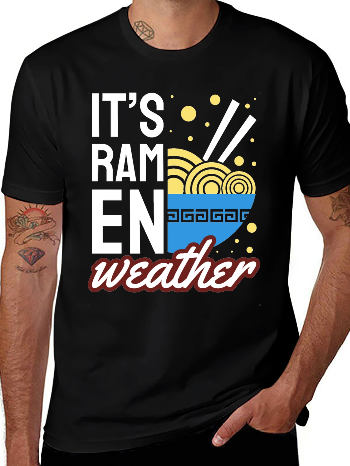Its Ramen Weather T-Shirt -  Foodie Fashion