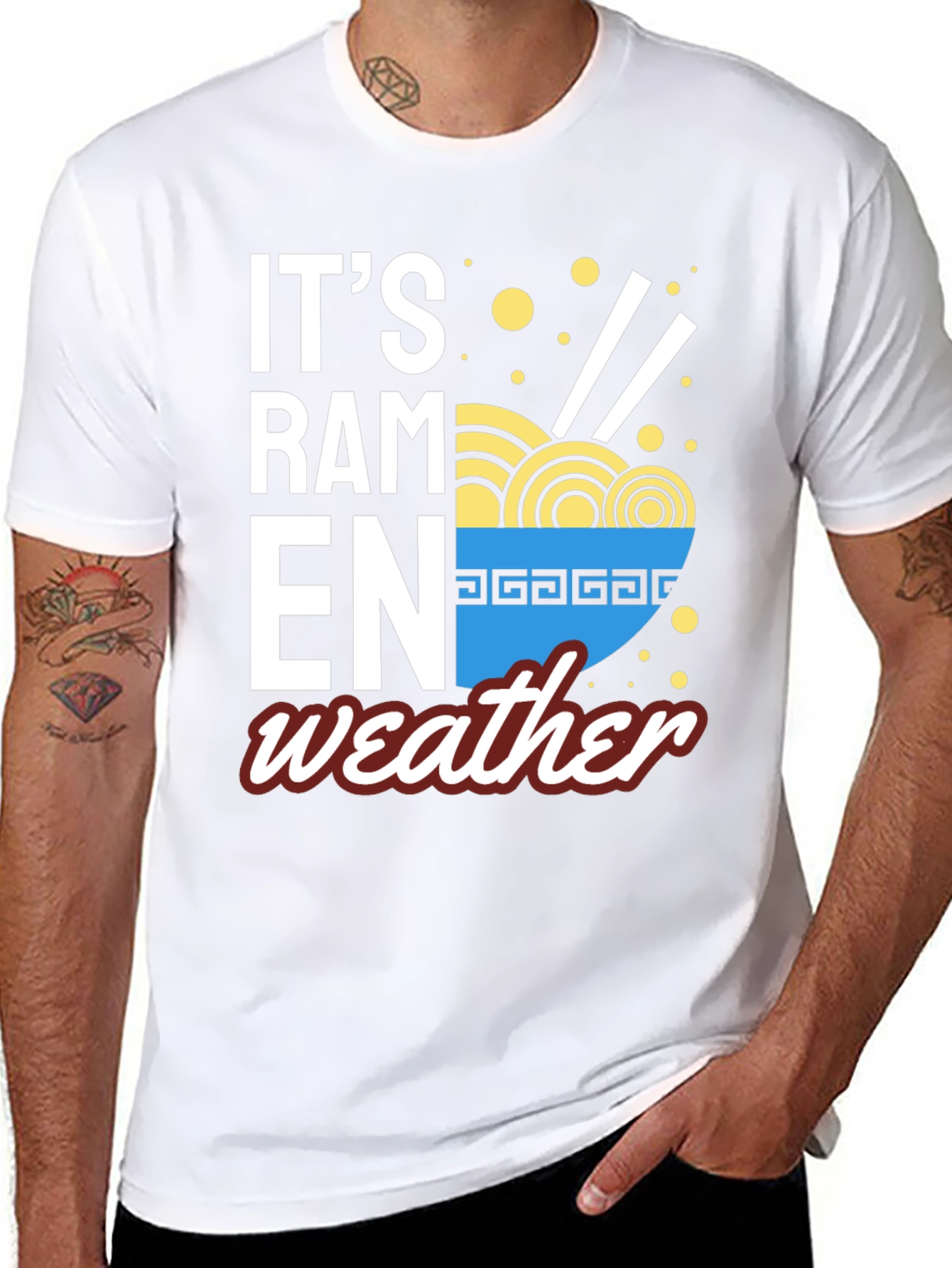 Its Ramen Weather T-Shirt -  Foodie Fashion