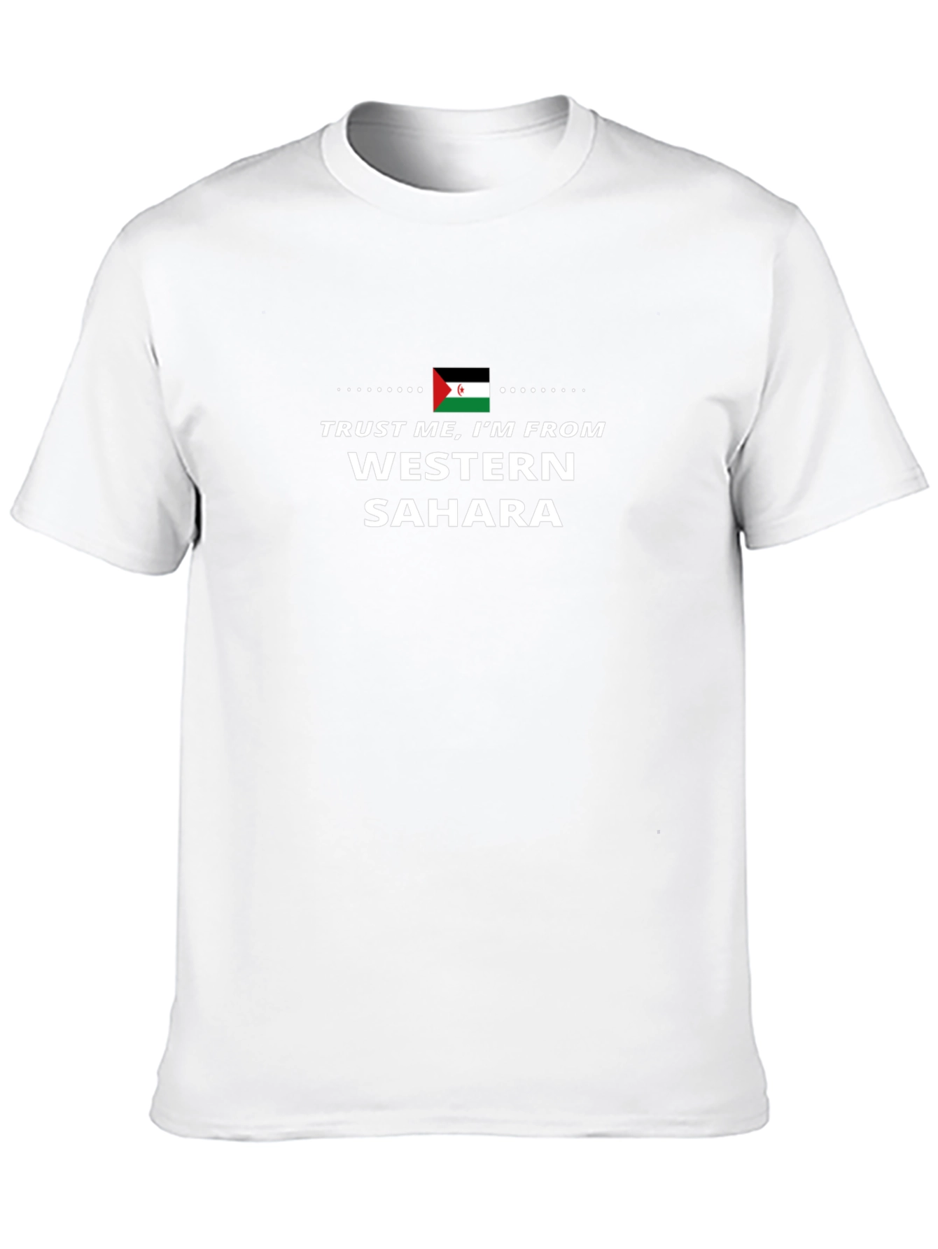 Western Sahara Flag T-Shirt - Trust Me Im From