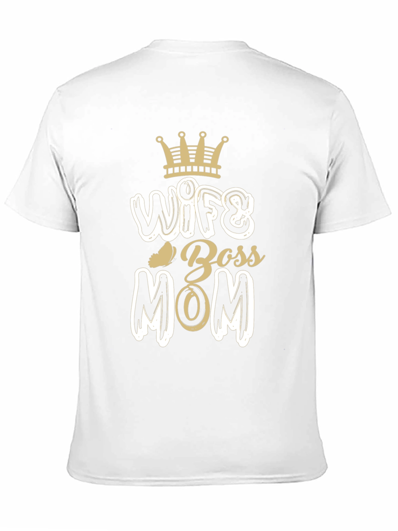 Wife Boss Mom Graphic Tee - Trendy Comfort