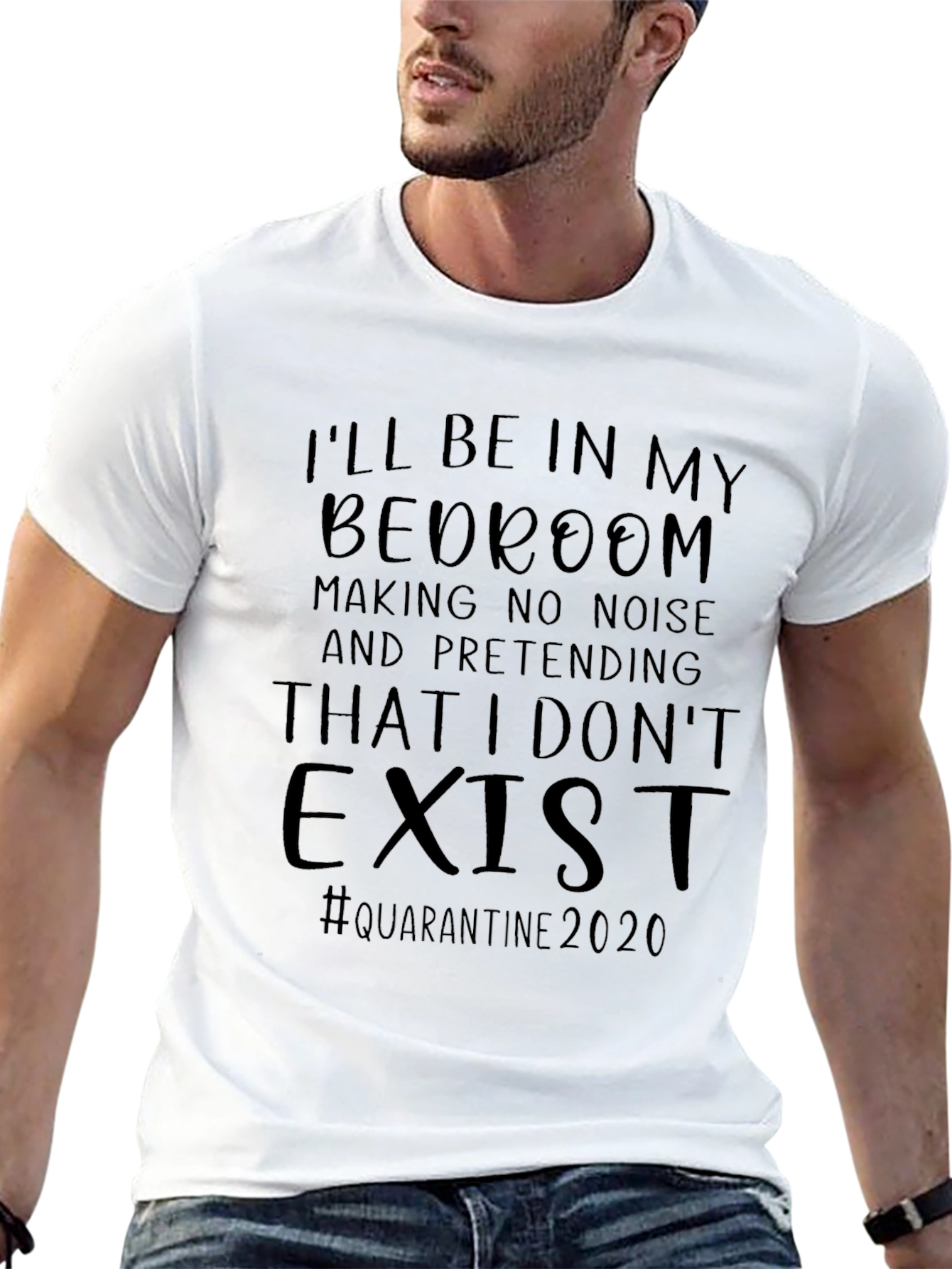 Ill Be In My Bedroom Funny Quarantine T-Shirt