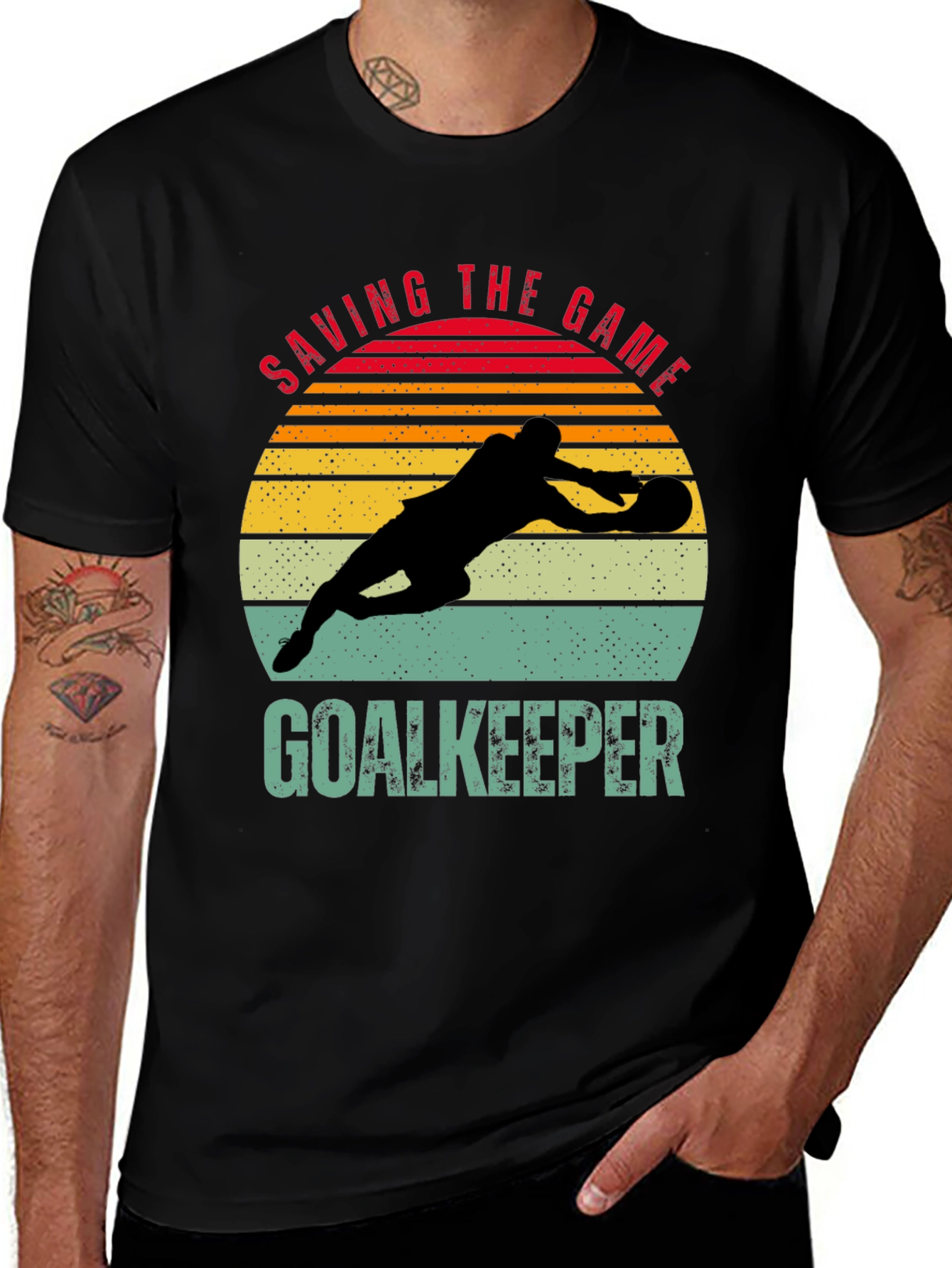 Saving the Game Goalkeeper T-Shirt