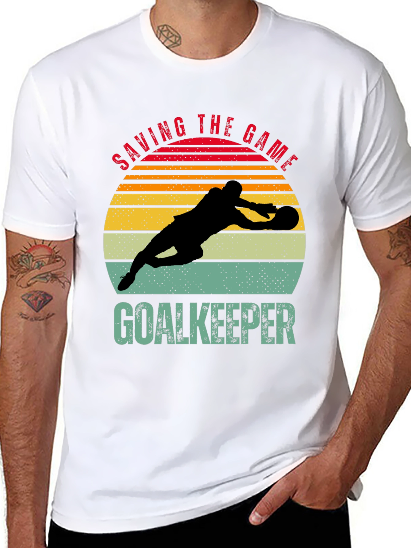 Saving the Game Goalkeeper T-Shirt