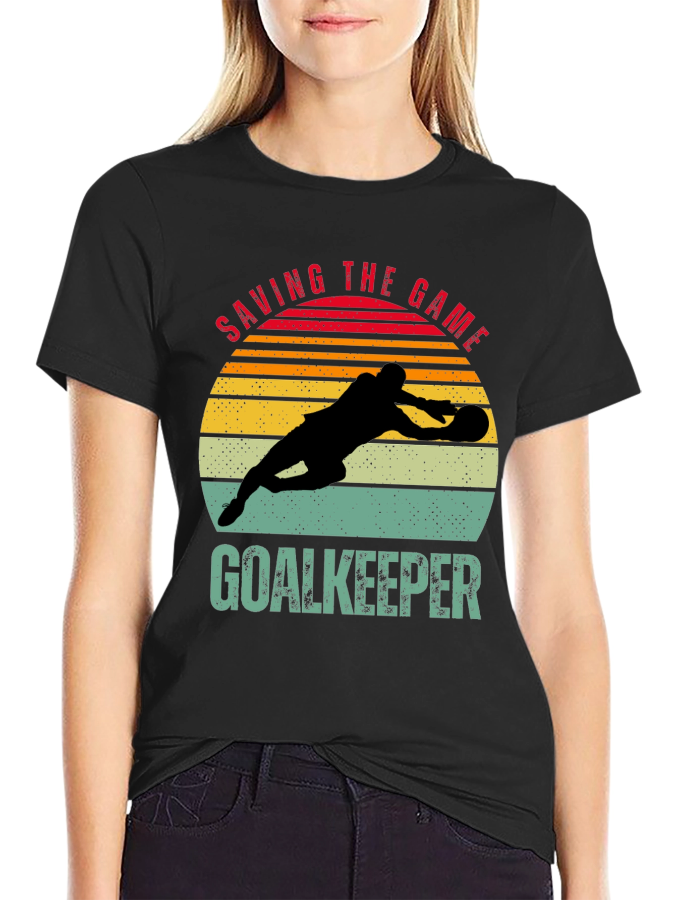 Saving the Game Goalkeeper T-Shirt