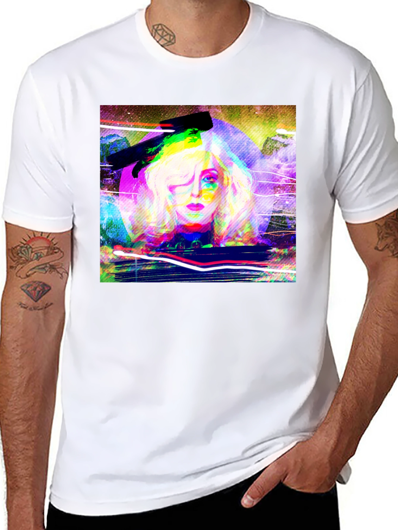Abstract Art T-Shirt - Unique Graphic Tee