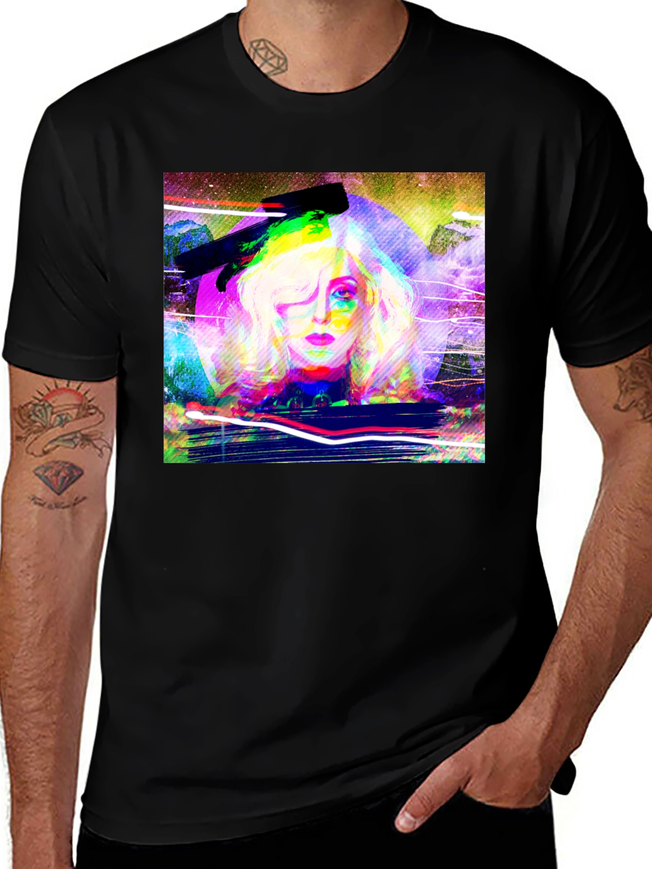 Abstract Art T-Shirt - Unique Graphic Tee