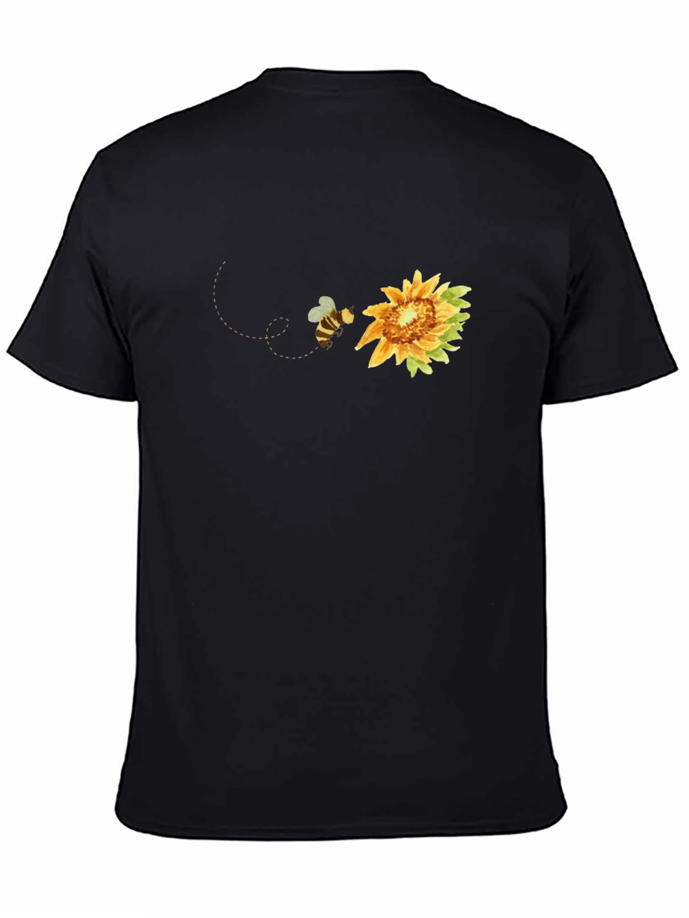 Bee and Sunflower Graphic Tee