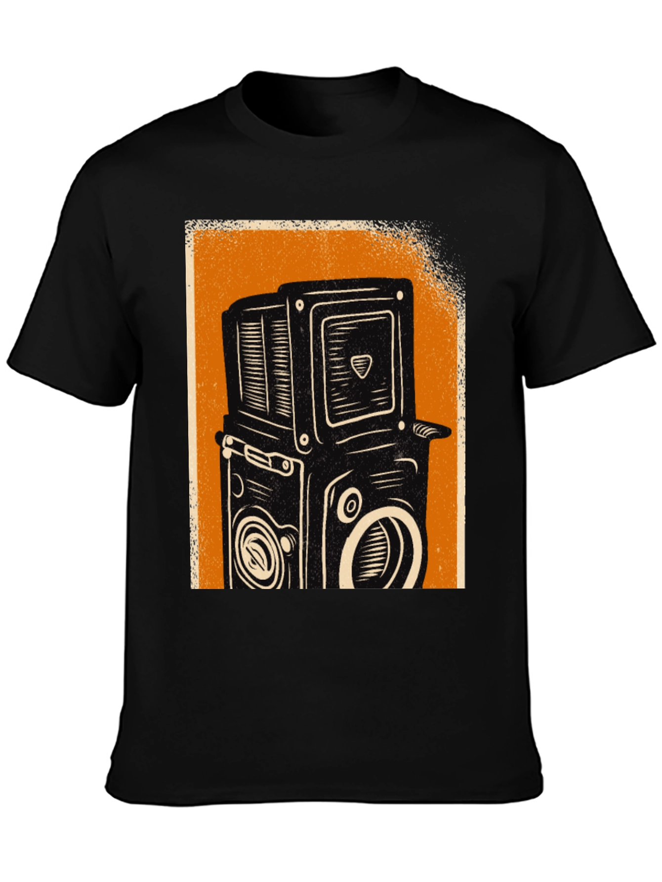 Retro Camera Graphic T-Shirt - Classic Style