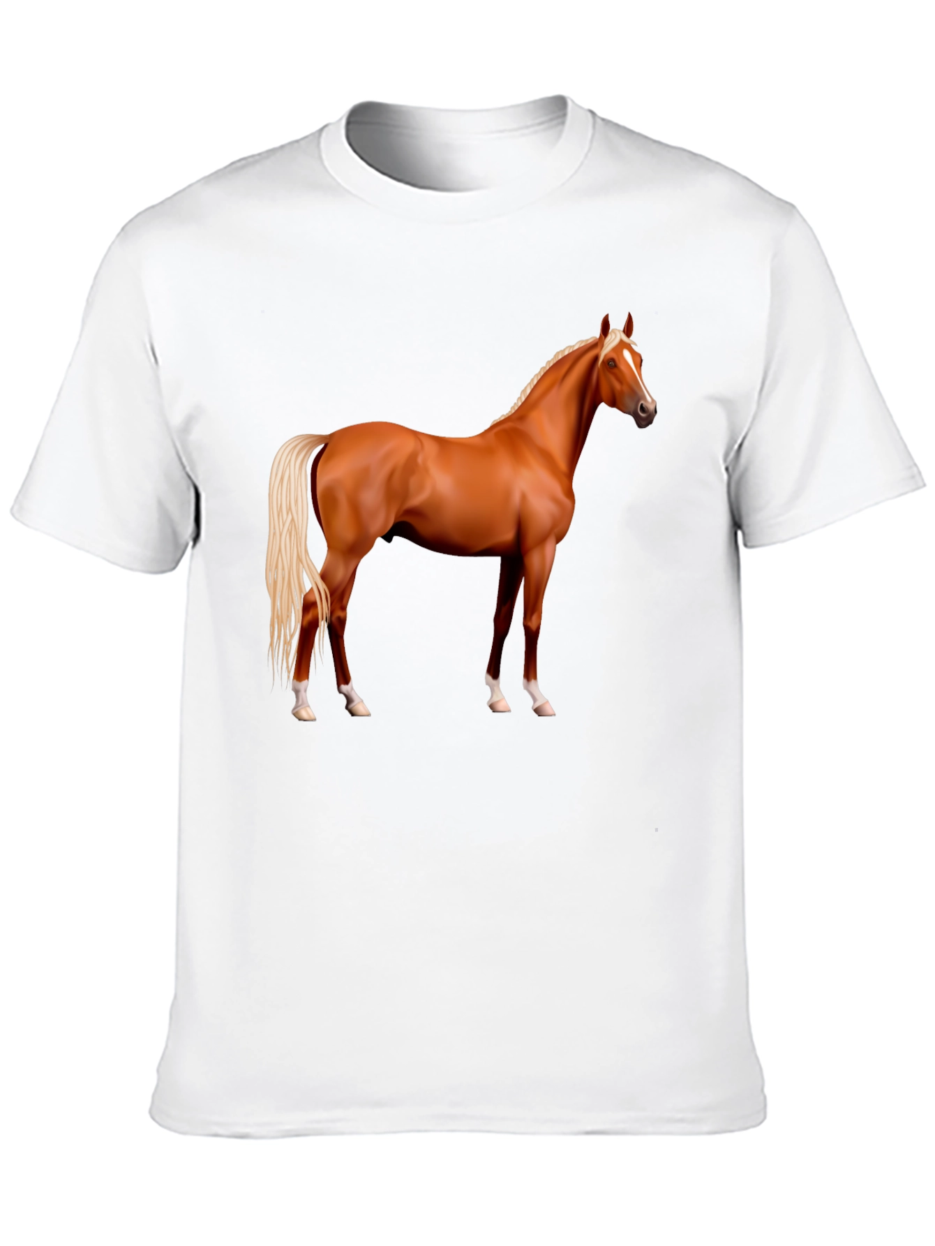 Horse Graphic T-Shirt - Stylish Equestrian Tee