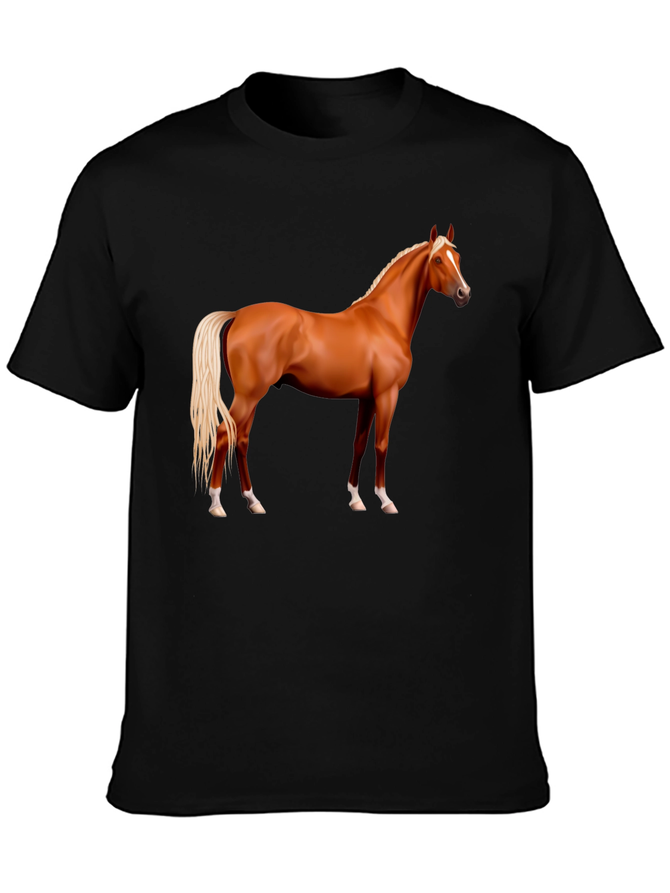 Horse Graphic T-Shirt - Stylish Equestrian Tee