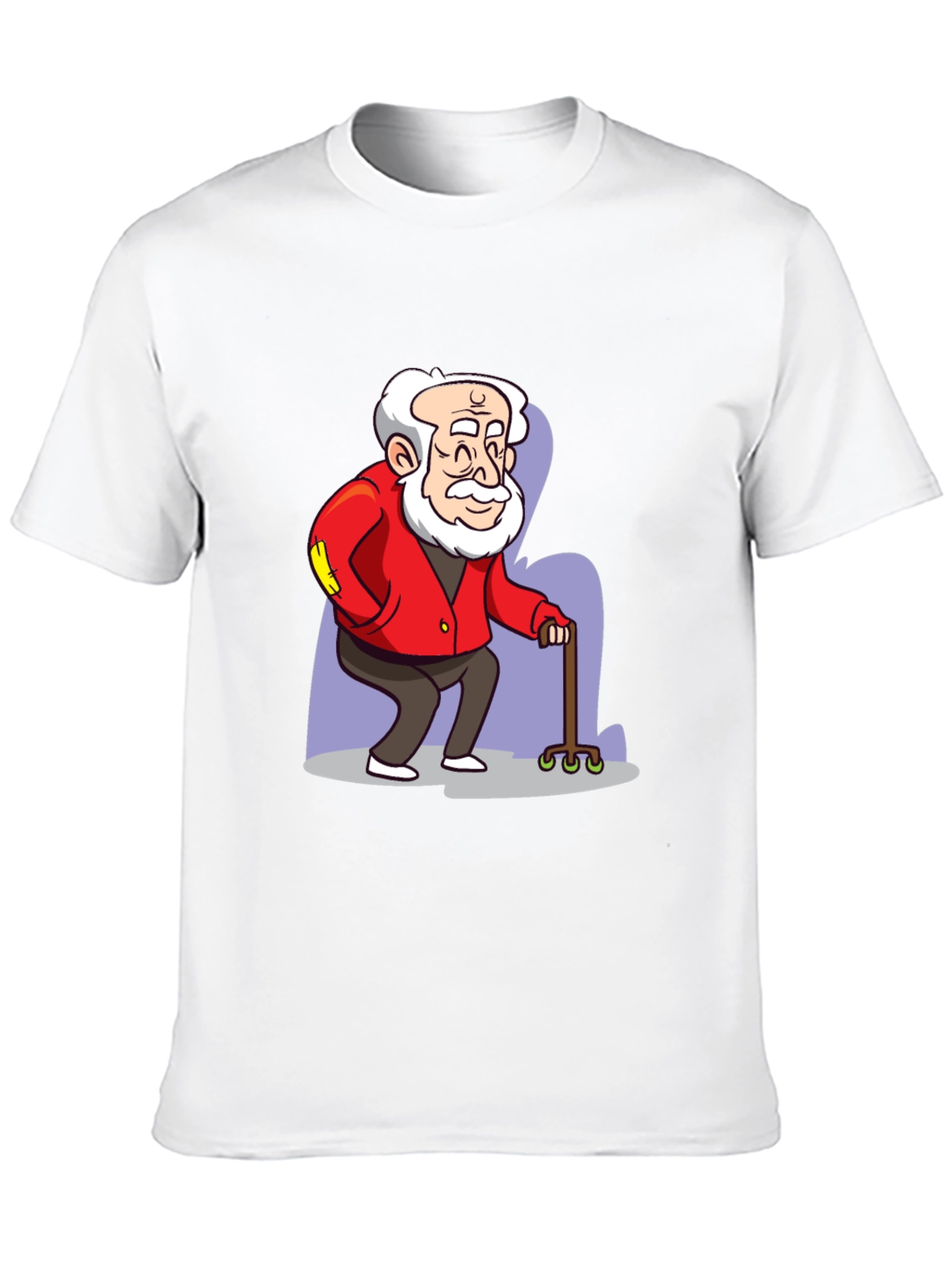 Cartoon Grandpa Graphic Tee
