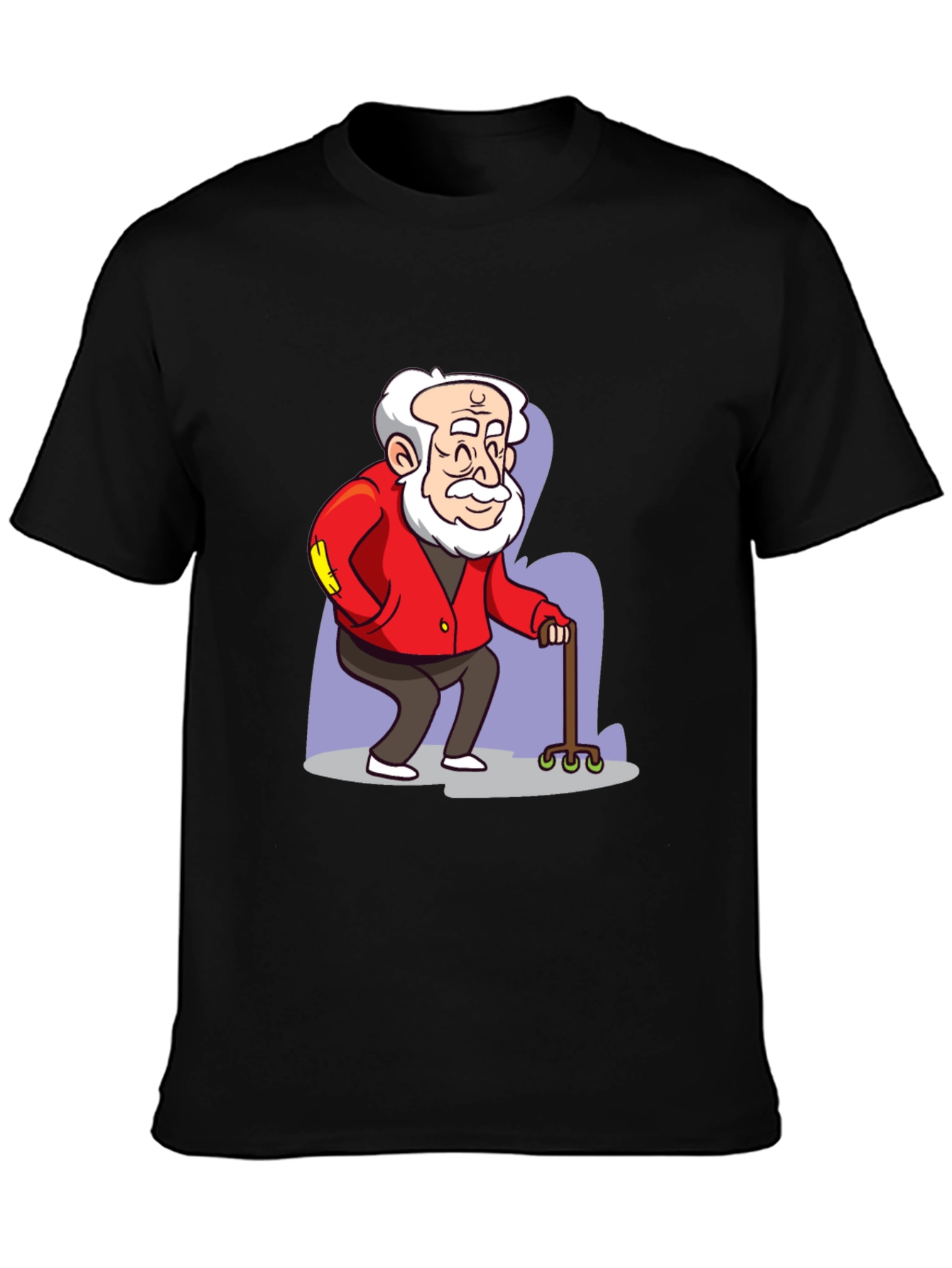 Cartoon Grandpa Graphic Tee