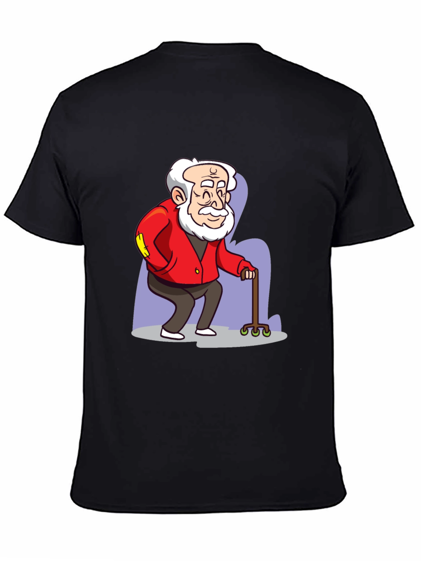 Cartoon Grandpa Graphic Tee