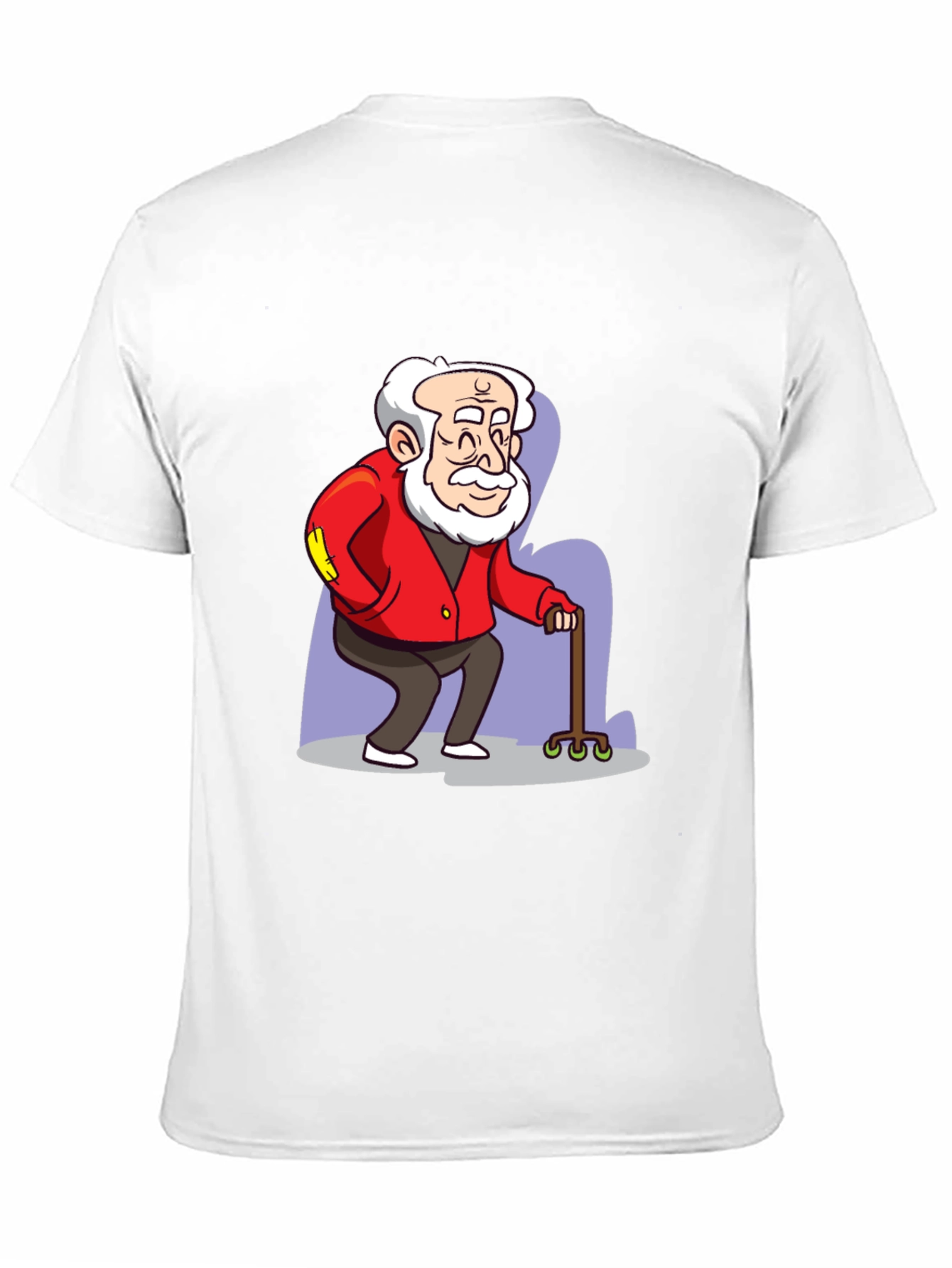 Cartoon Grandpa Graphic Tee