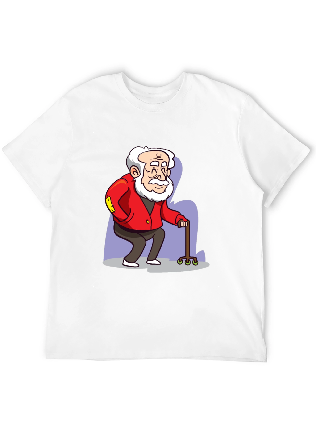 Cartoon Grandpa Graphic Tee