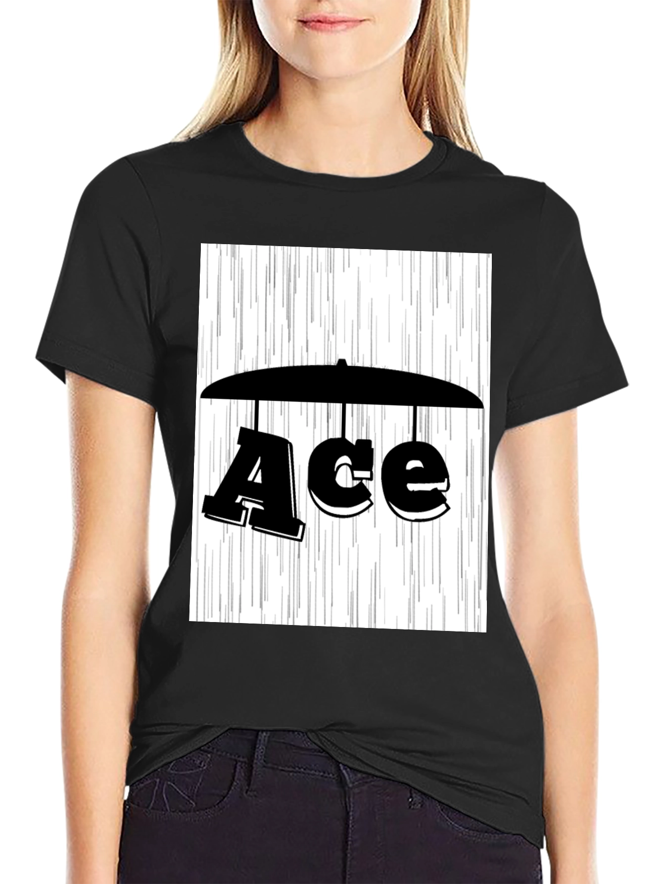Ace Umbrella T-Shirt - Stylish Graphic Tee