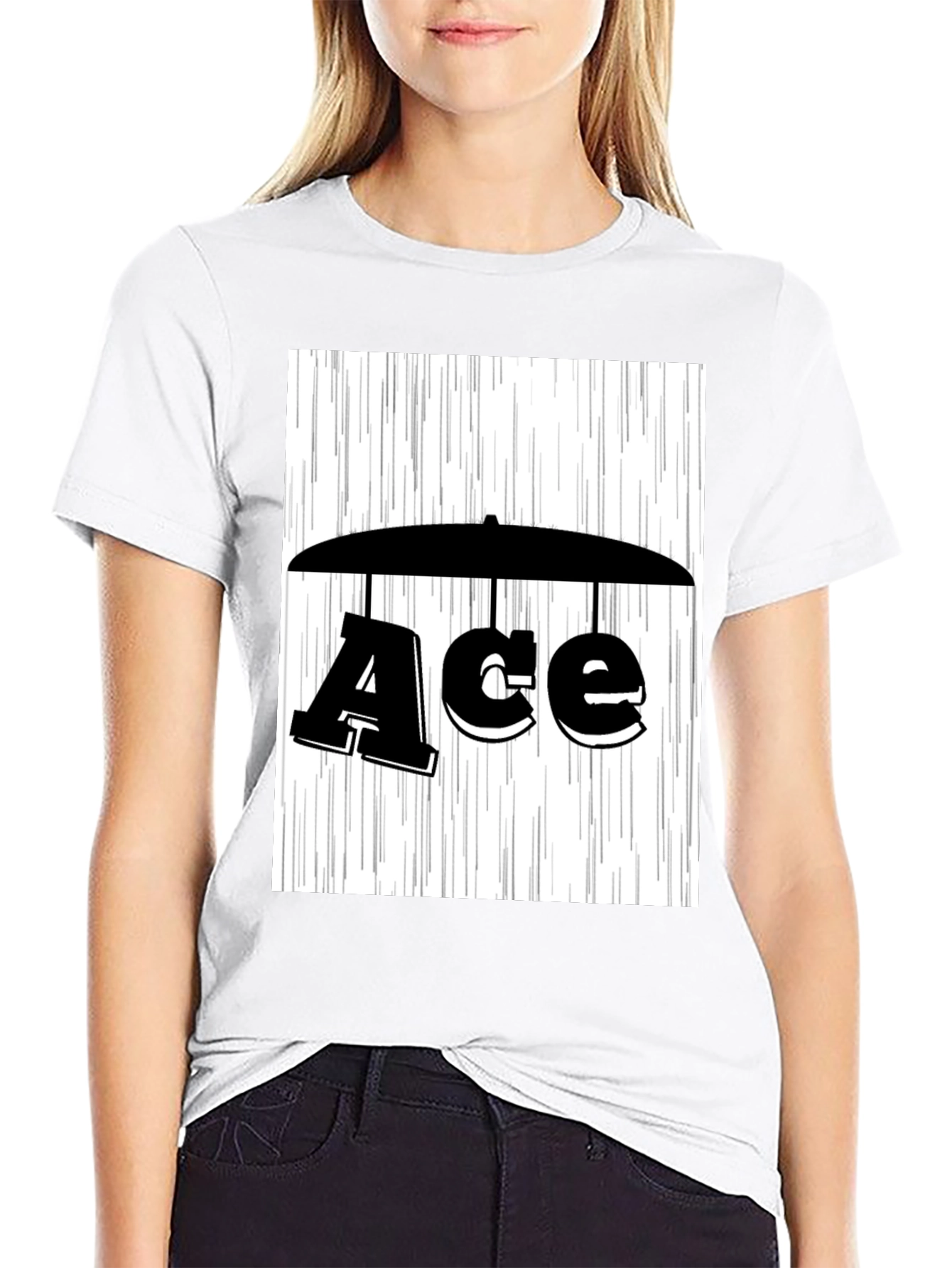 Ace Umbrella T-Shirt - Stylish Graphic Tee