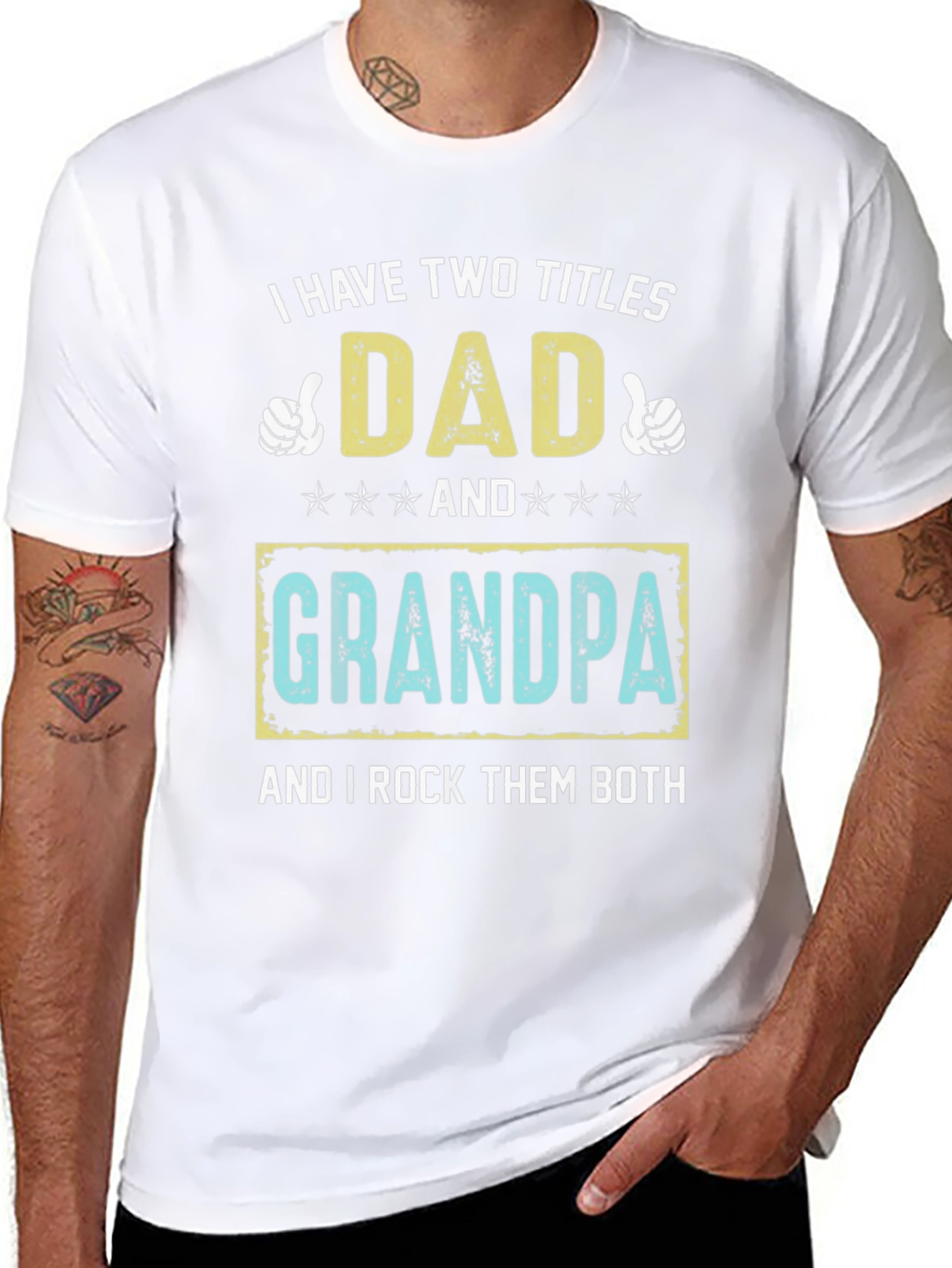 Dad and Grandpa Graphic Tee
