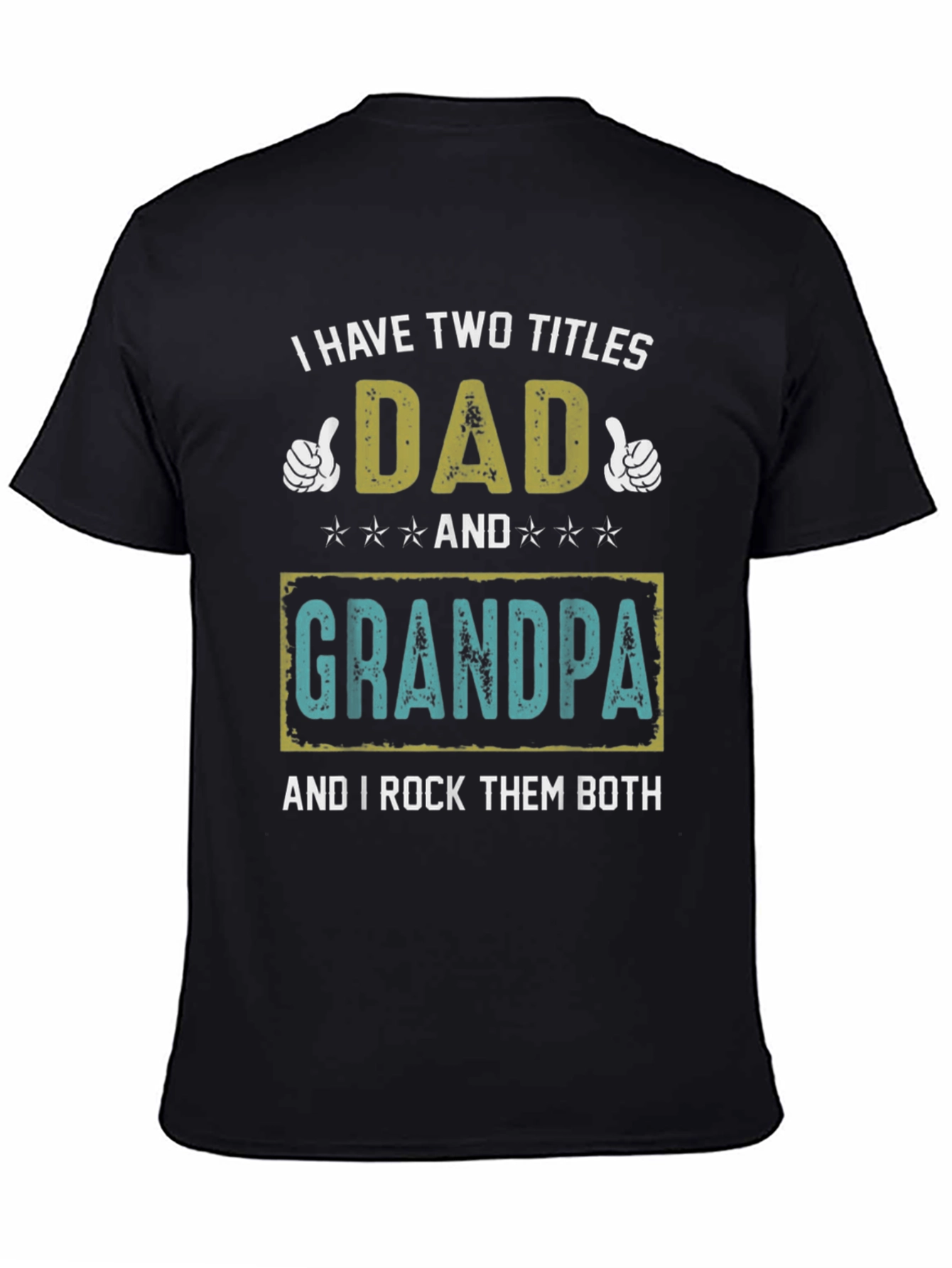 Dad and Grandpa Graphic Tee