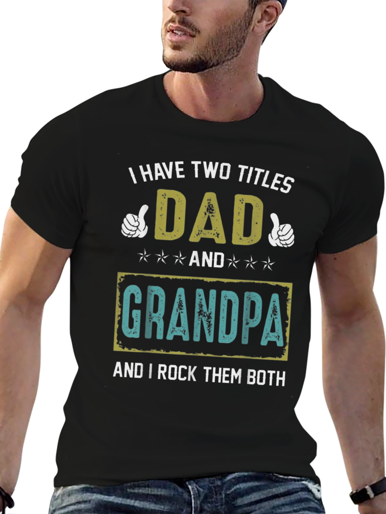 Dad and Grandpa Graphic Tee