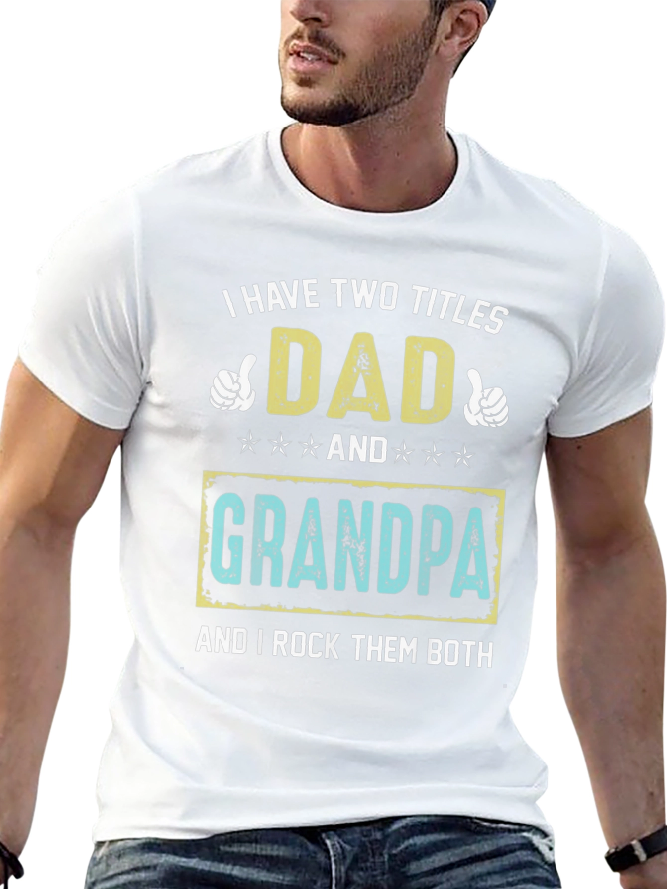 Dad and Grandpa Graphic Tee