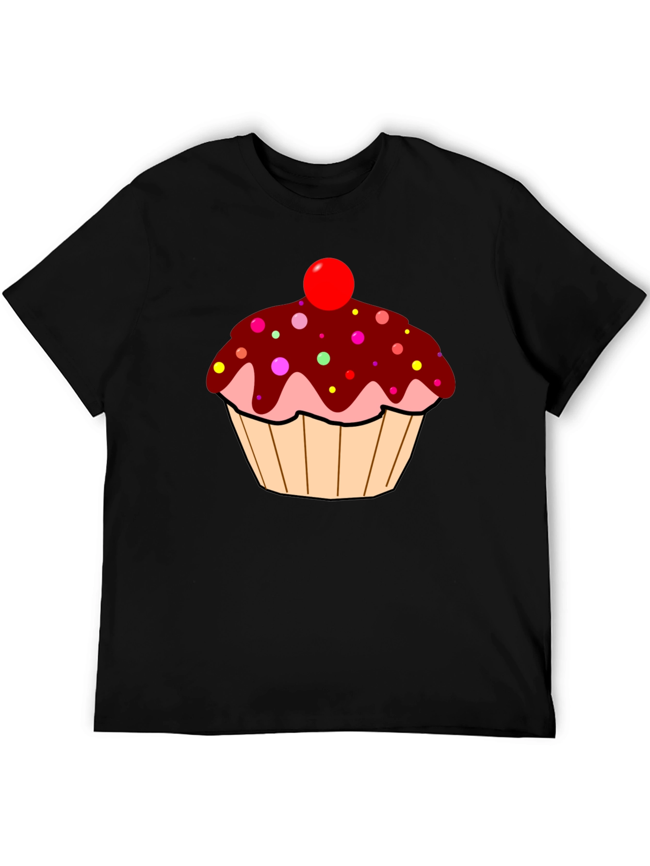 Cupcake Graphic Tee - Sweet Treat Shirt