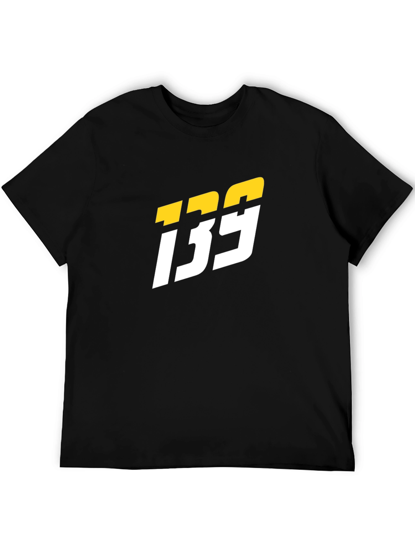 Bold 139 Graphic Print Mens Black T-Shirt
