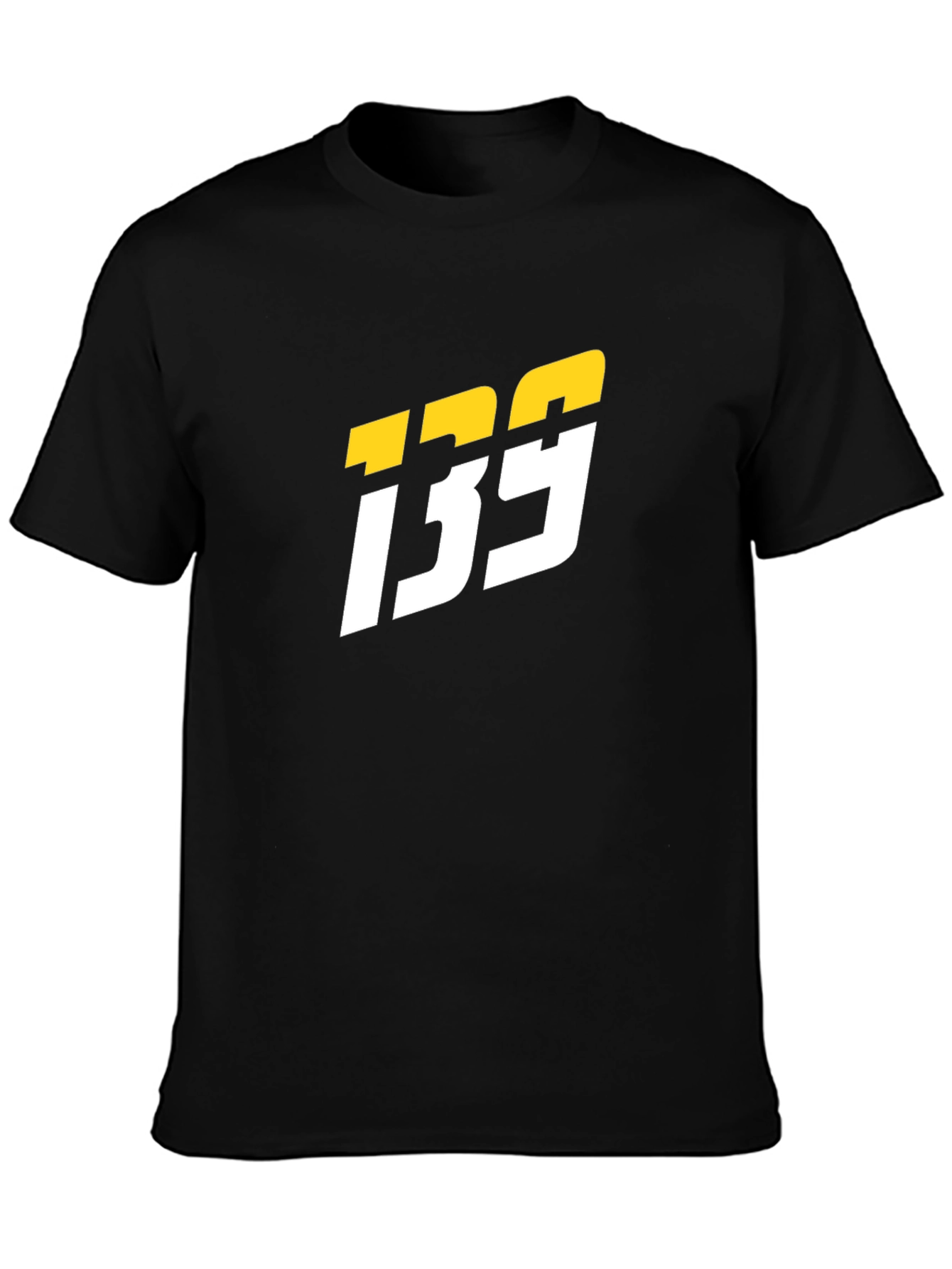 Bold 139 Graphic Print Mens Black T-Shirt