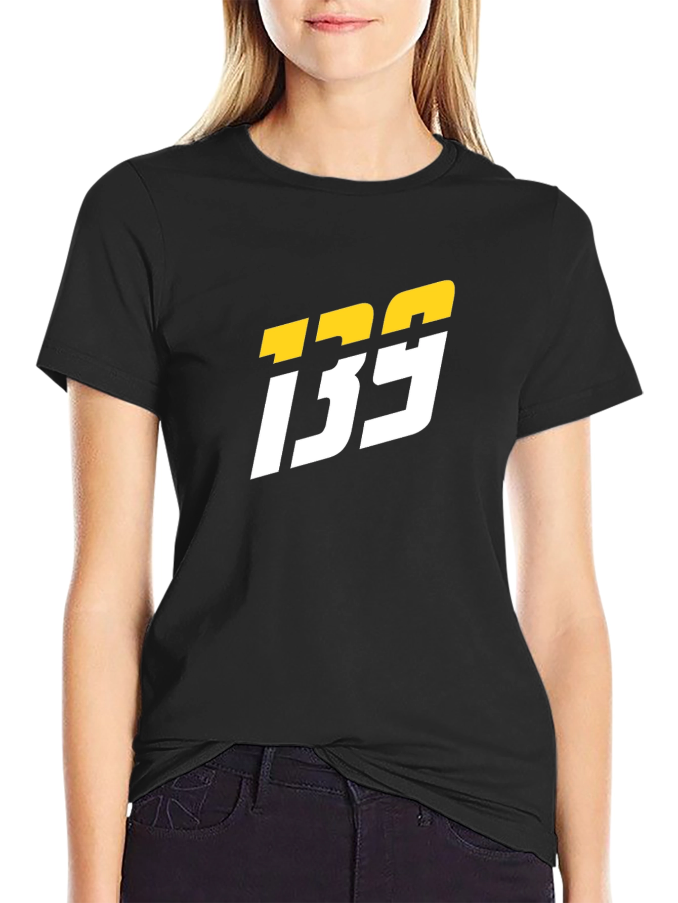 Bold 139 Graphic Print Mens Black T-Shirt