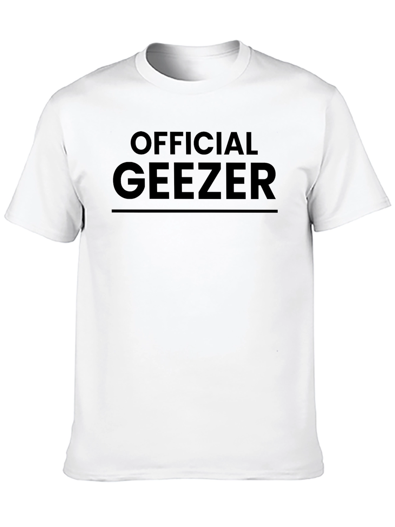 Official Geezer Black T-Shirt