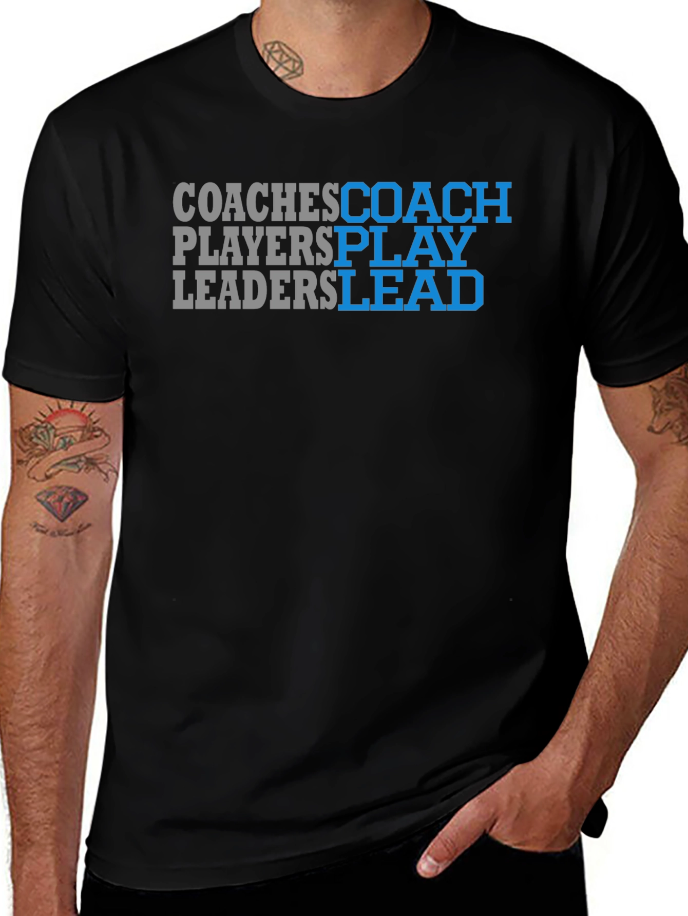 Coaches Play Leaders Graphic T-Shirt