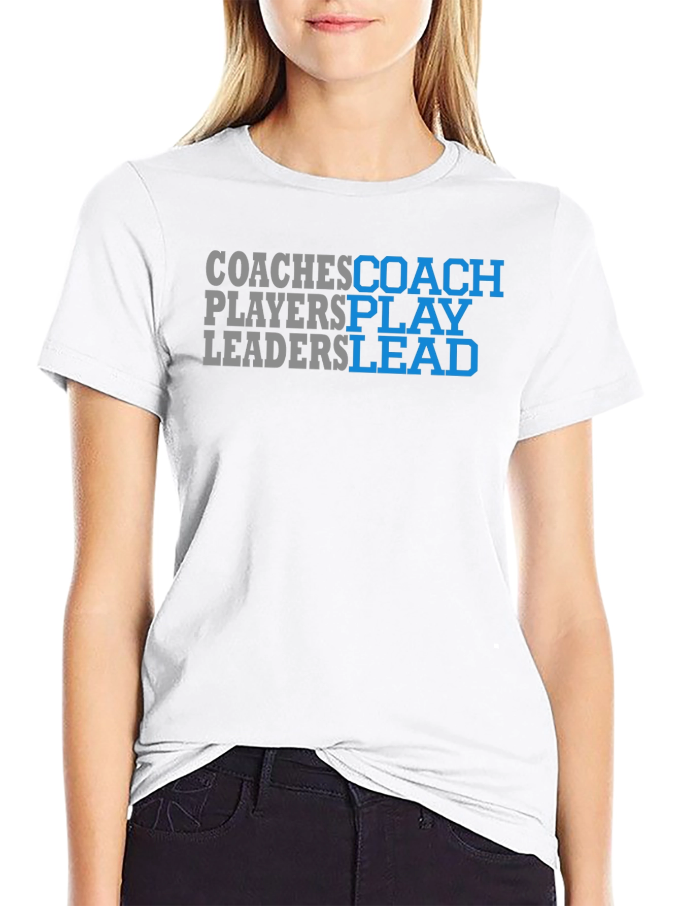 Coaches Play Leaders Graphic T-Shirt