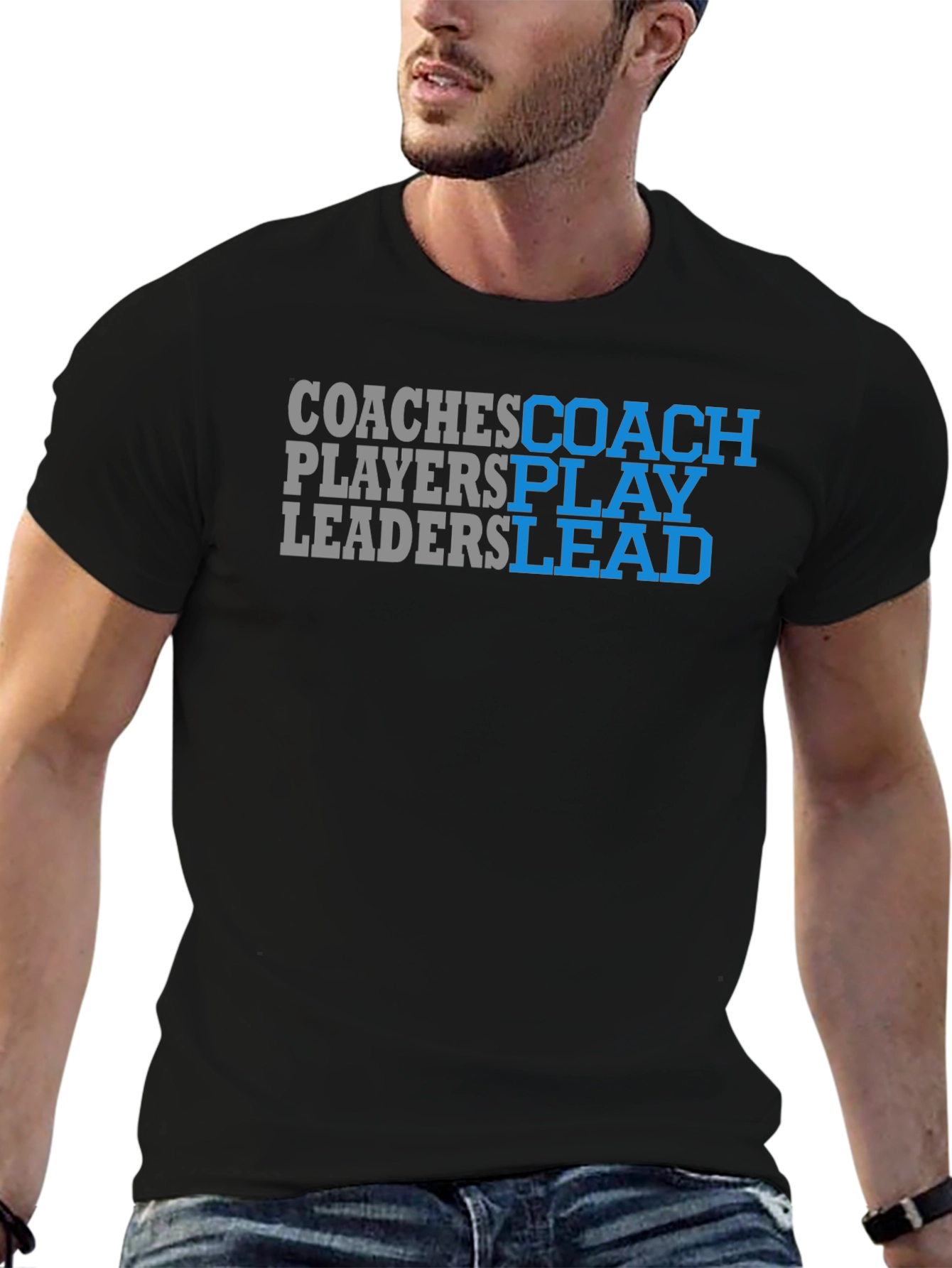 Coaches Play Leaders Graphic T-Shirt