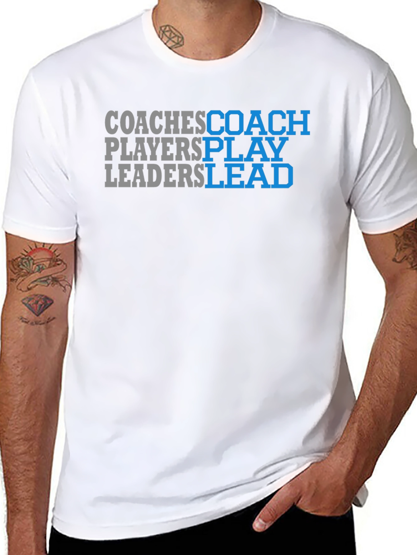 Coaches Play Leaders Graphic T-Shirt