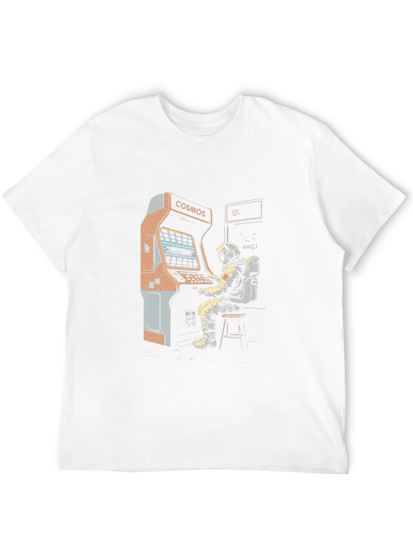 Cosmos Arcade Astronaut Black T-Shirt