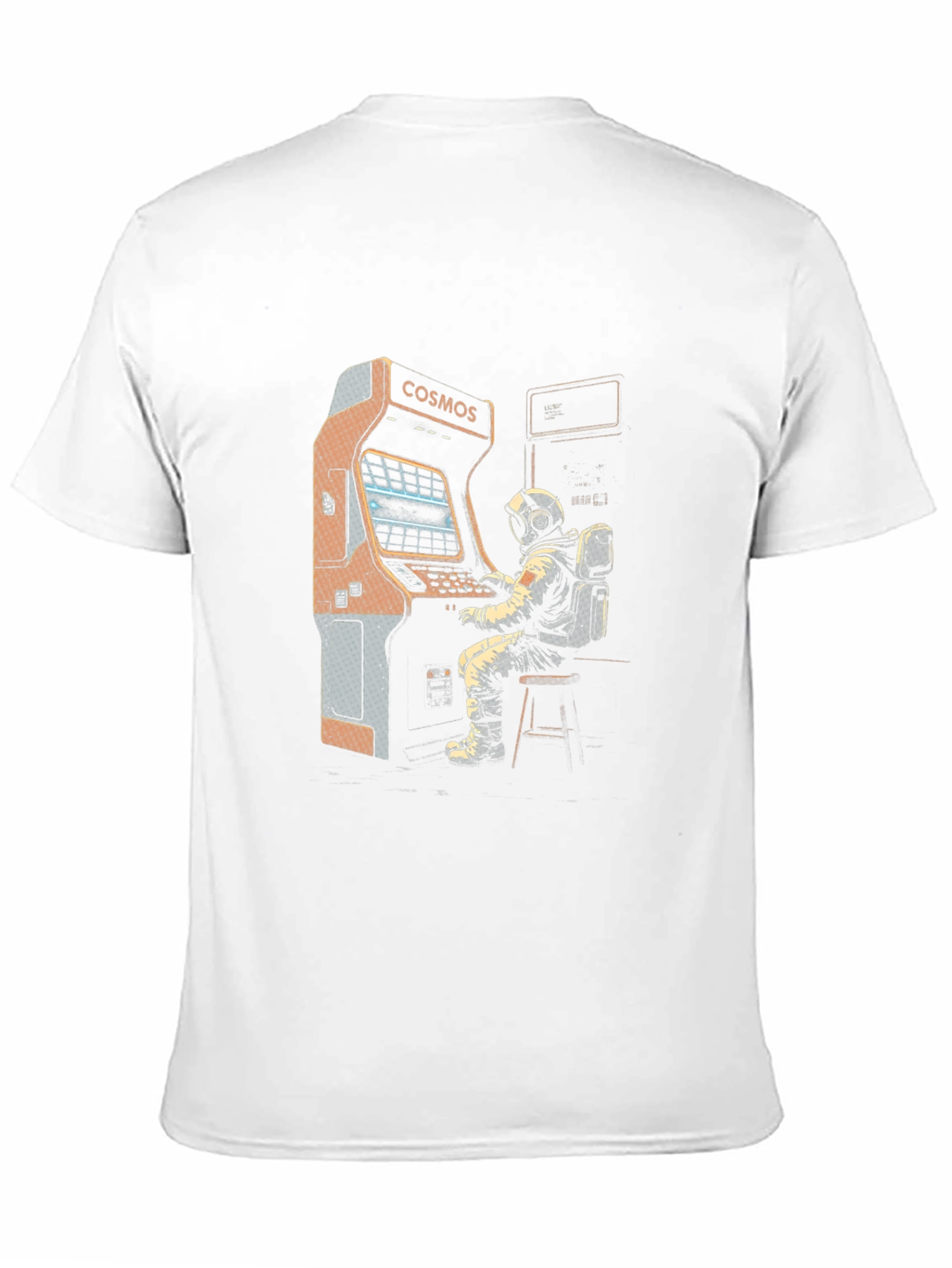 Cosmos Arcade Astronaut Black T-Shirt