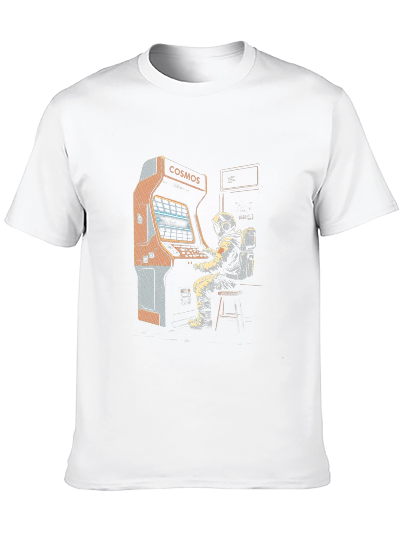 Cosmos Arcade Astronaut Black T-Shirt