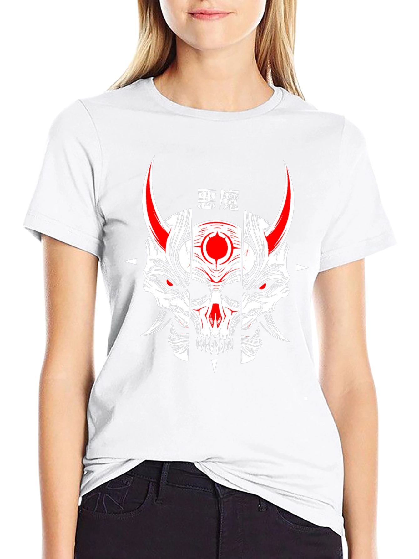Demon Skull Graphic Tee