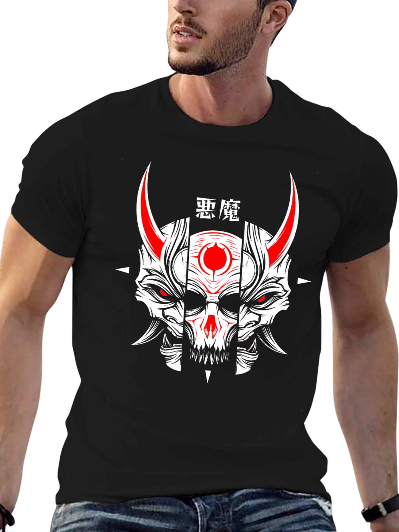 Demon Skull Graphic Tee