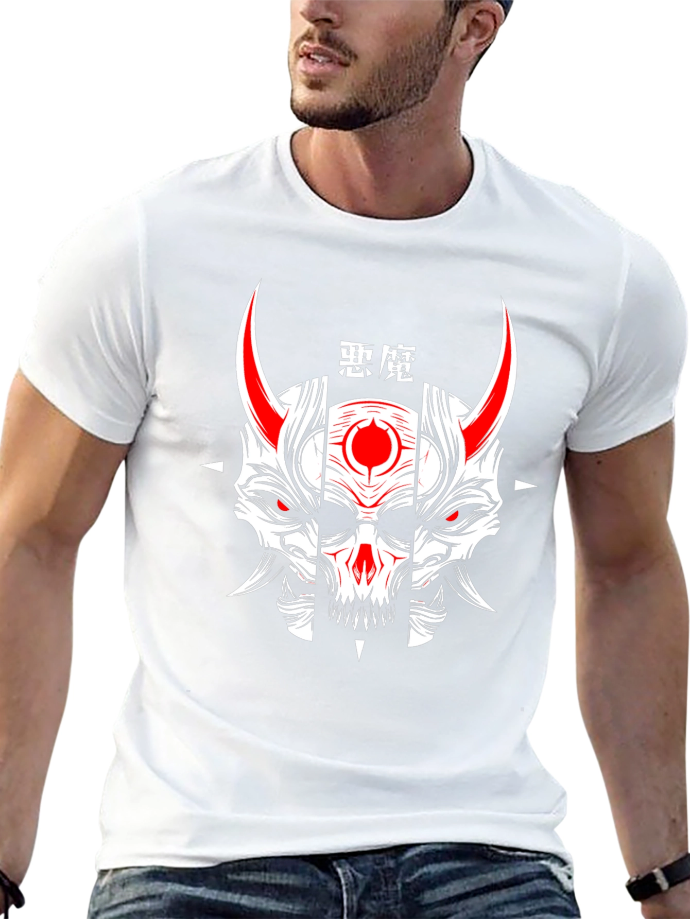 Demon Skull Graphic Tee