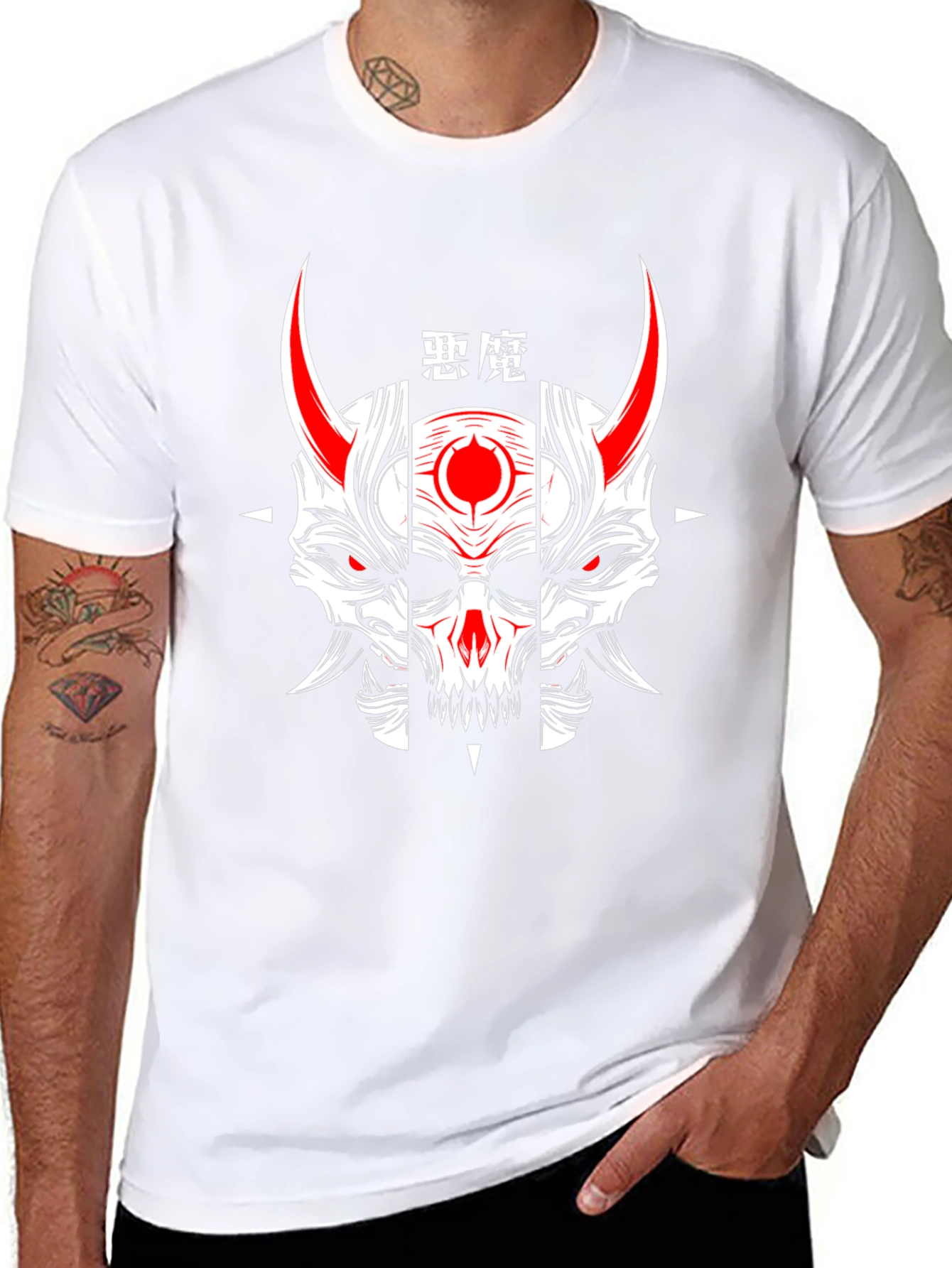 Demon Skull Graphic Tee
