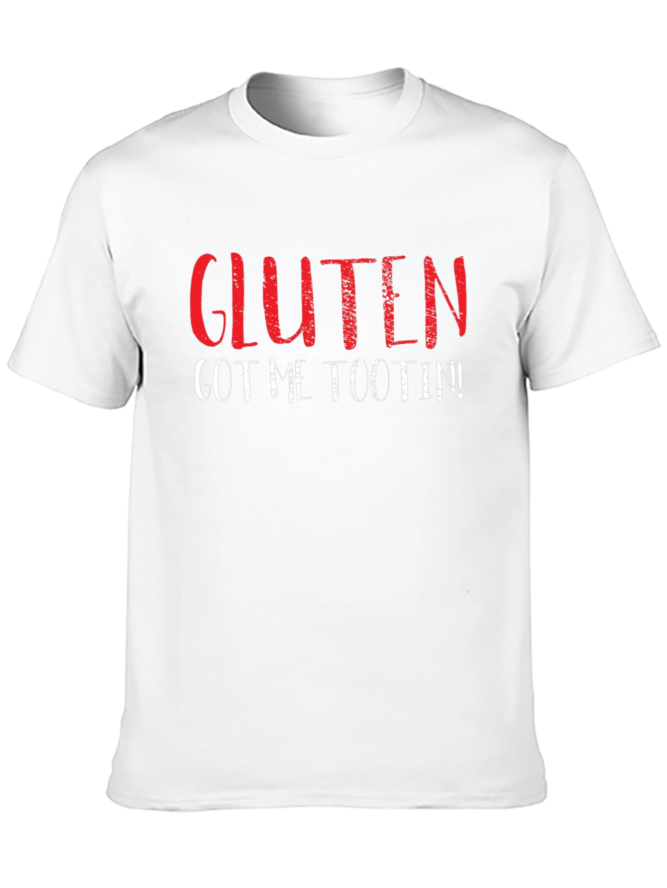 Gluten Got Me Tootin Funny T-Shirt