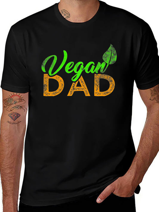 Vegan Dad T-Shirt - Plant Based Fathers Day Tee
