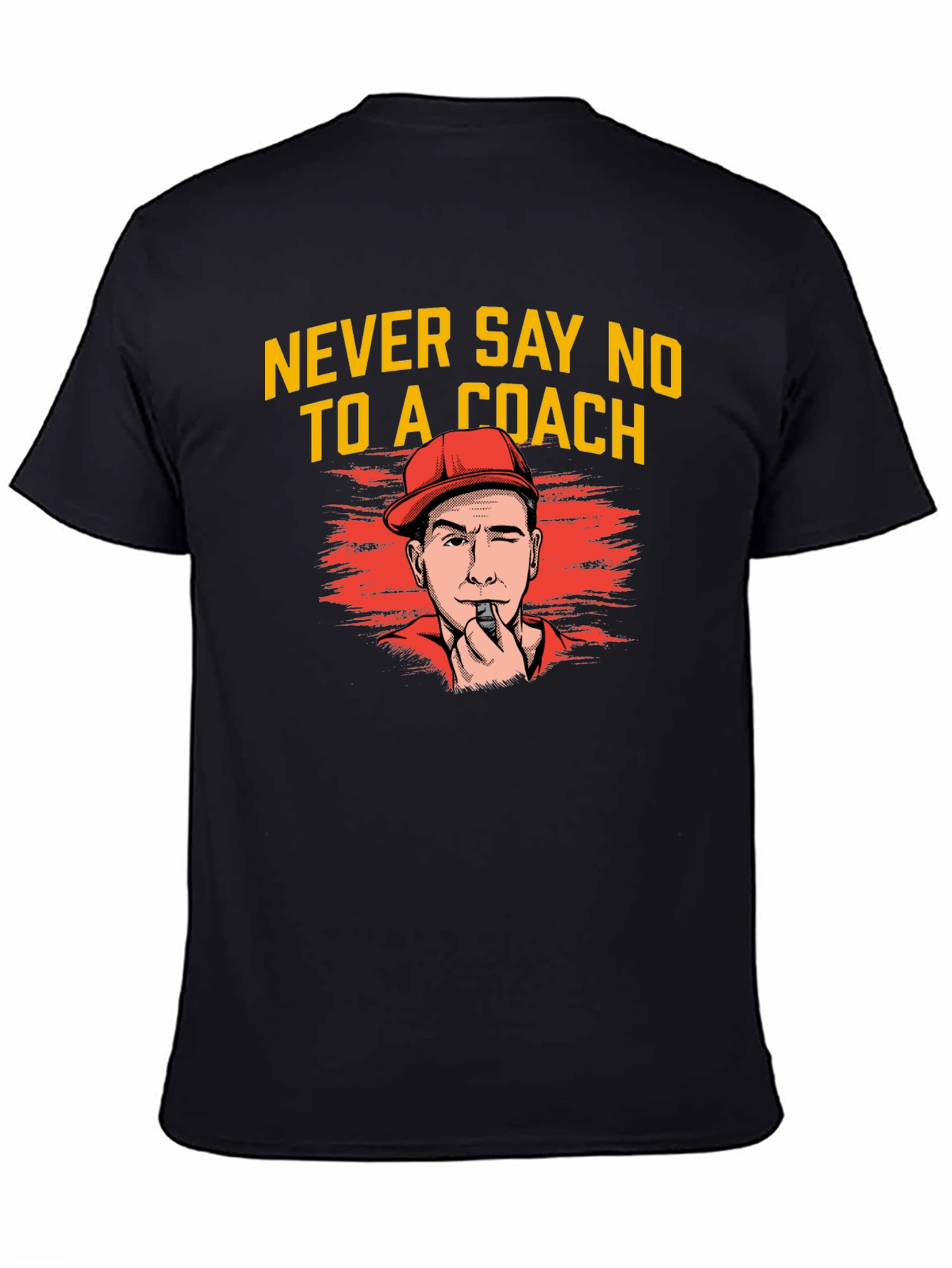 Never Say No To A Coach Graphic Tee