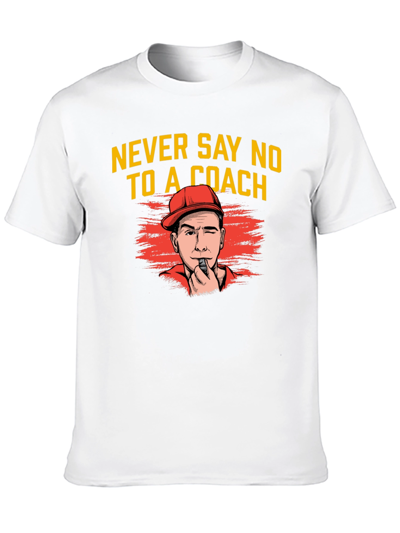 Never Say No To A Coach Graphic Tee